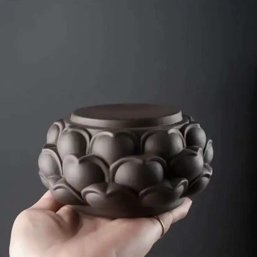 Purple Sand Lotus Table Base Retro Storage Pot Bearing Teapot Support Home Creative Decoration Crafts Antique Accessories Mat
Purple Sand Lotus Table Base Retro Storage Pot Bearing Teapot Support Home Creative Decoration Crafts Antique Accessories Mat