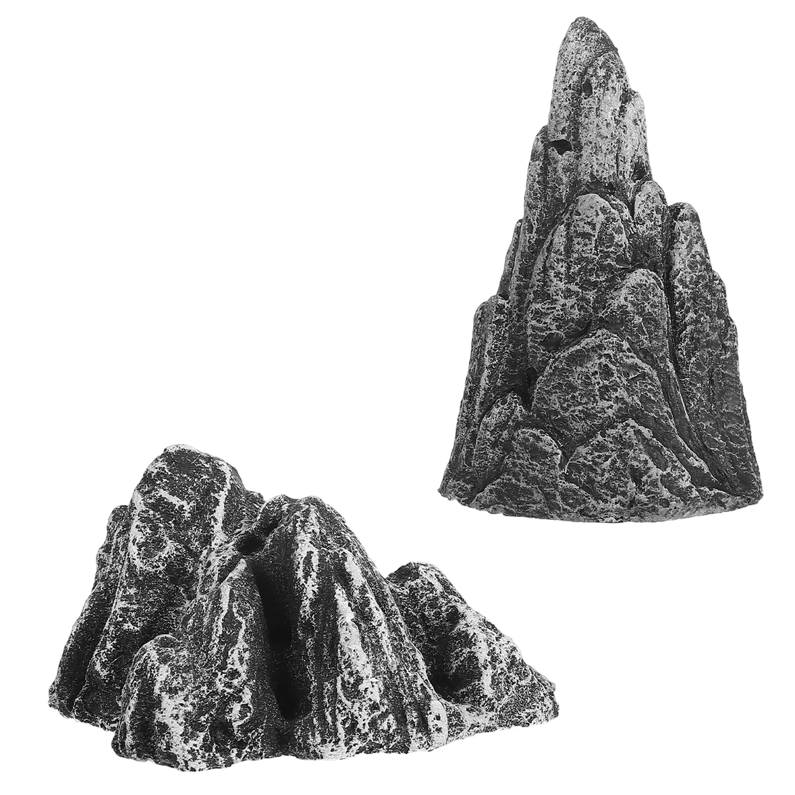 2 Pcs Rockery Ornaments Zen Garden Stone Decor Aquarium Landscape Bonsai Pot Accessories Fake Rock Simulation Decorations
2 Pcs Rockery Ornaments Zen Garden Stone Decor Aquarium Landscape Bonsai Pot Accessories Fake Rock Simulation Decorations