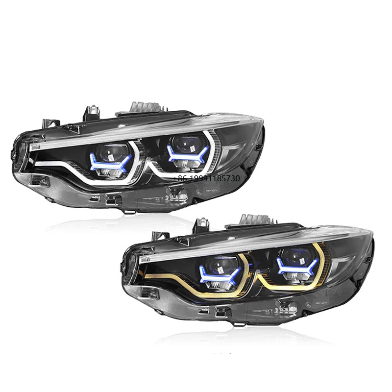 Suitable for 13-20 4 series F32 headlight assembly M4 modified blue frame LED lens two-color daytime running light 12V
Suitable for 13-20 4 series F32 headlight assembly M4 modified blue frame LED lens two-color daytime running light 12V