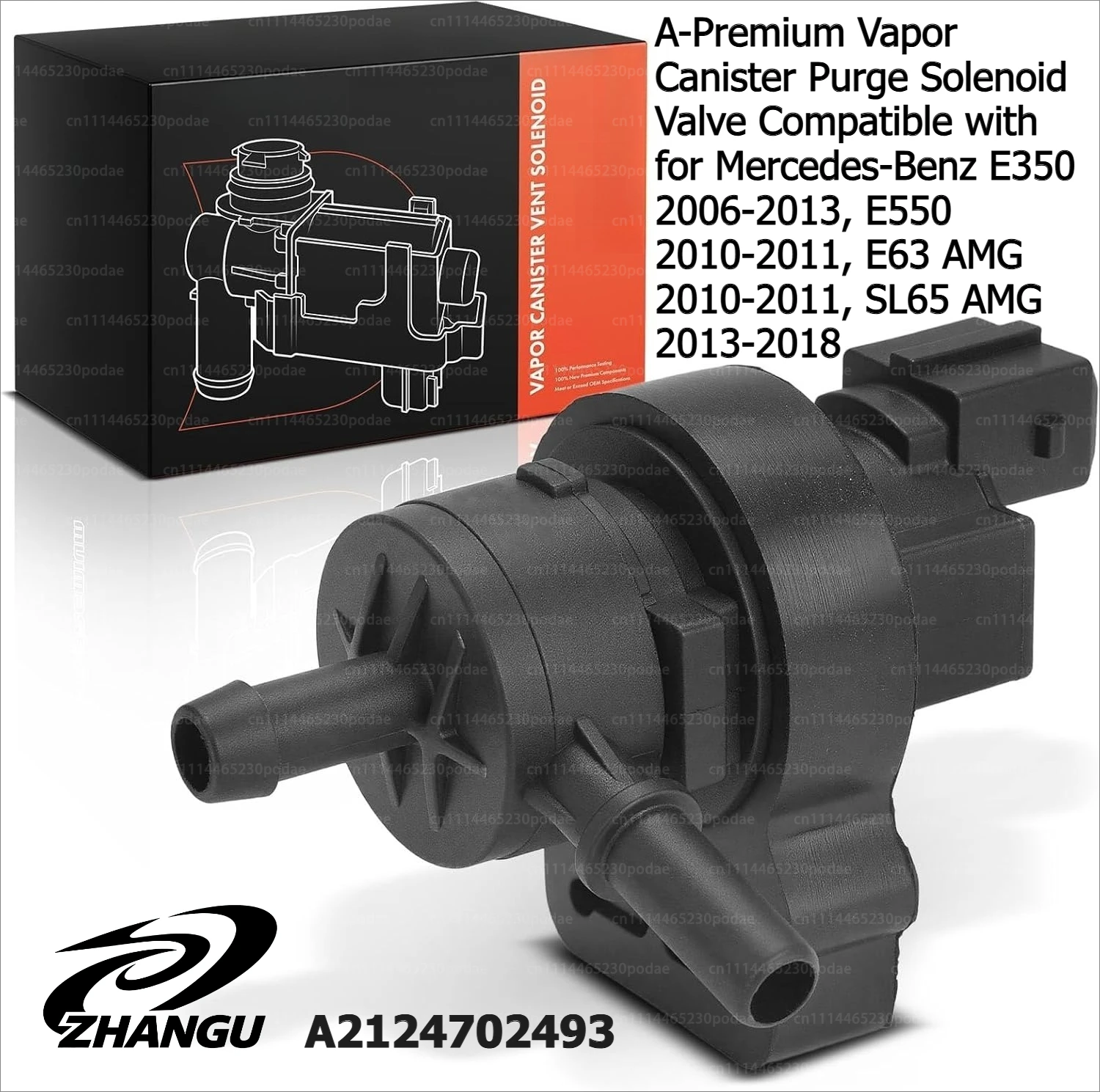 A2124702493 Premium Vapor Canister Purge Solenoid Valve Compatible with for Mercedes-Benz E350 2006-2013, E550 2010-2011 E63 AMG
A2124702493 Premium Vapor Canister Purge Solenoid Valve Compatible with for Mercedes-Benz E350 2006-2013, E550 2010-2011 E63 AMG