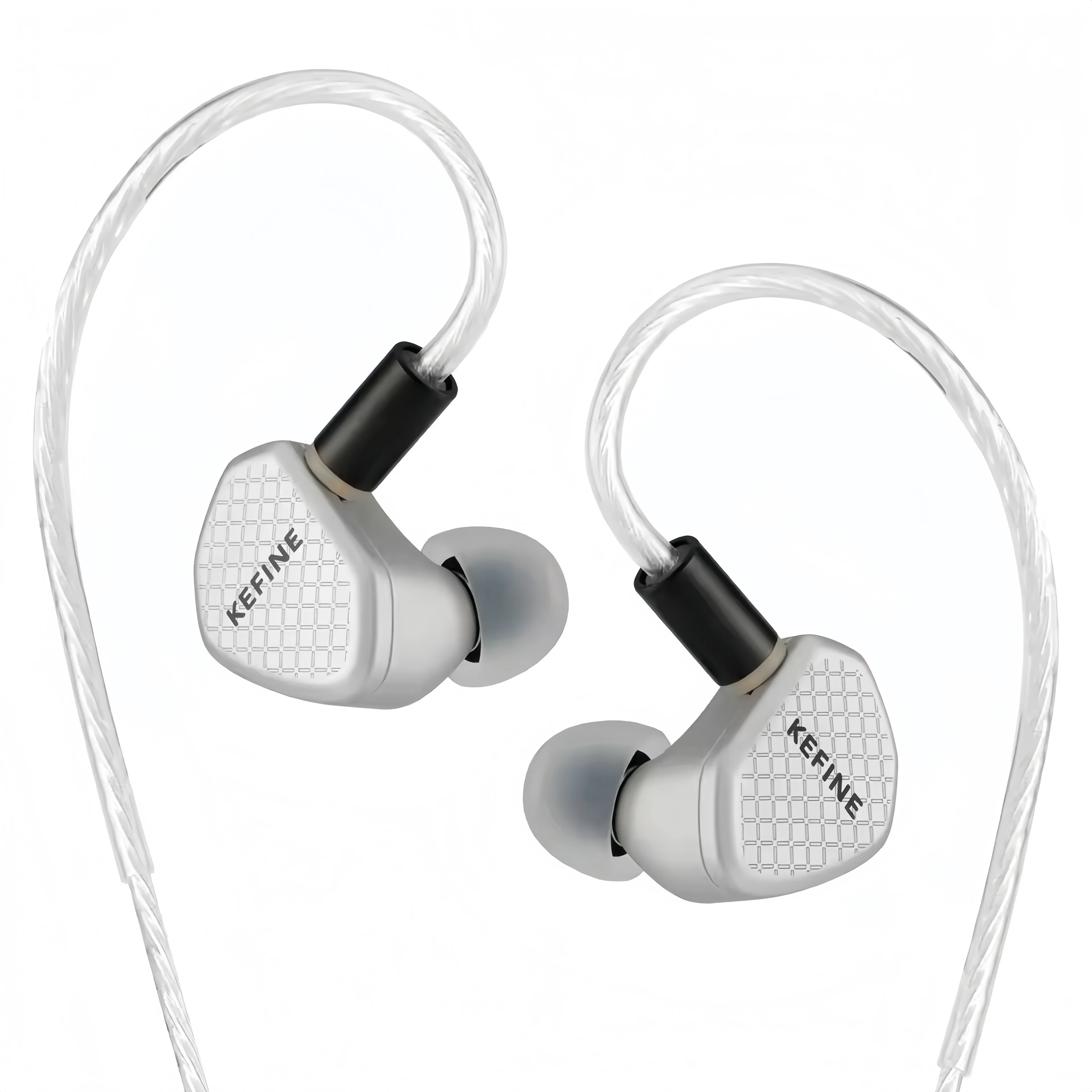 Kefine Klean SV Hi-Fi In-Ear Earphones 10mm DLC Diaphragm Dynamic Driver Comfortable 2-Pin Silver-Plated Cable
Kefine Klean SV Hi-Fi In-Ear Earphones 10mm DLC Diaphragm Dynamic Driver Comfortable 2-Pin Silver-Plated Cable
