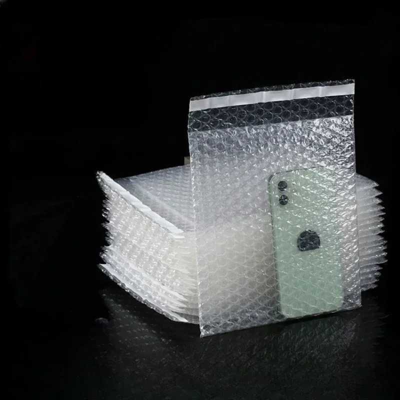 Thicken Waterproof Self-sealing Bubble Bags White PE Material Single Layer Shockproof Bubble Film Bag Foam Plastic Envelope Bags
Thicken Waterproof Self-sealing Bubble Bags White PE Material Single Layer Shockproof Bubble Film Bag Foam Plastic Envelope Bags