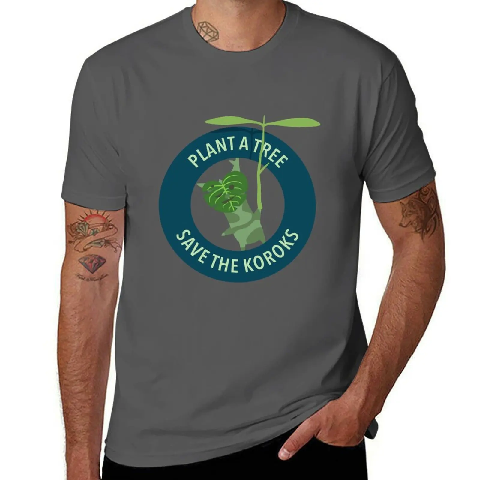 Save the Koroks Eco-Friendly Sign Totk T-Shirt Fashion Letter Print T-Shirt
Save the Koroks Eco-Friendly Sign Totk T-Shirt Fashion Letter Print T-Shirt