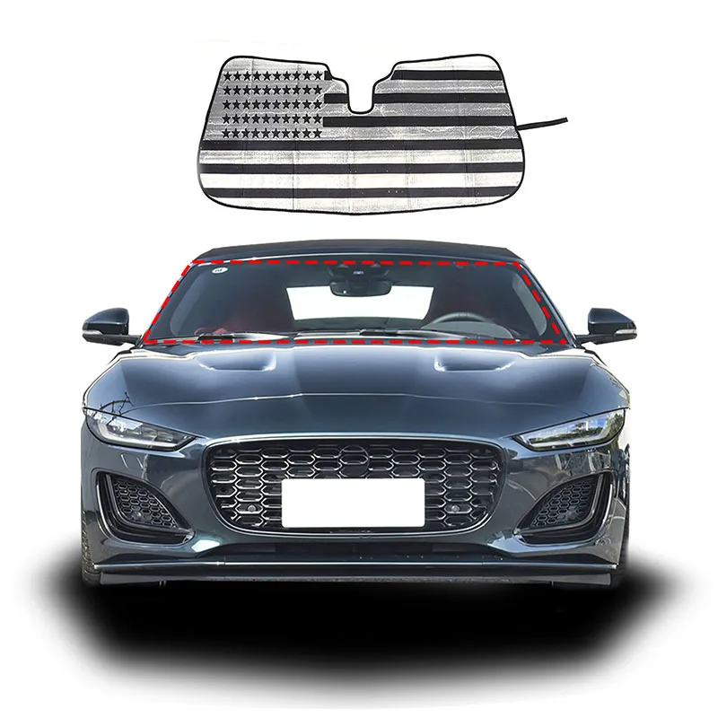 For Jaguar F-TYPE 2013+ Car Front Windshield Full Window Glass Sun Protection Parasol Aluminum Foil/silver Tape Accessories
For Jaguar F-TYPE 2013+ Car Front Windshield Full Window Glass Sun Protection Parasol Aluminum Foil/silver Tape Accessories