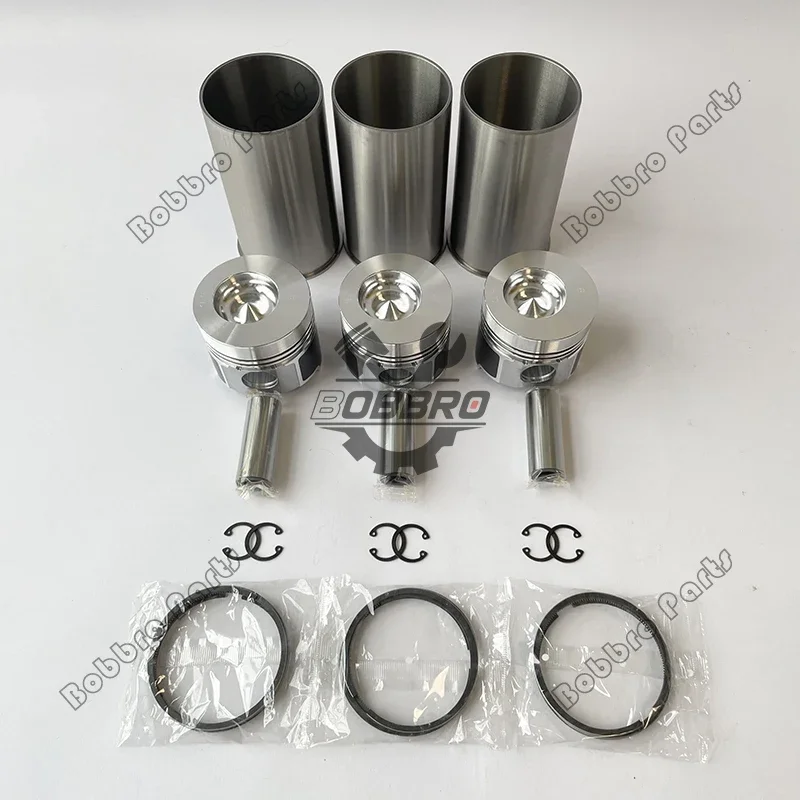 D1703 Cylinder Liner Kit With Piston Ring For Kubota Engine Tractor L3300 L3400 L35 KL285
D1703 Cylinder Liner Kit With Piston Ring For Kubota Engine Tractor L3300 L3400 L35 KL285