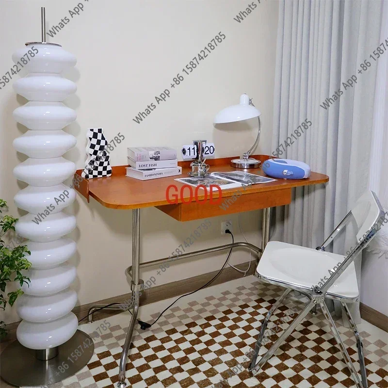 X30 Mid-Ancient Bauhaus Table Stainless Steel Desk Makeup Table Desk Computer
X30 Mid-Ancient Bauhaus Table Stainless Steel Desk Makeup Table Desk Computer