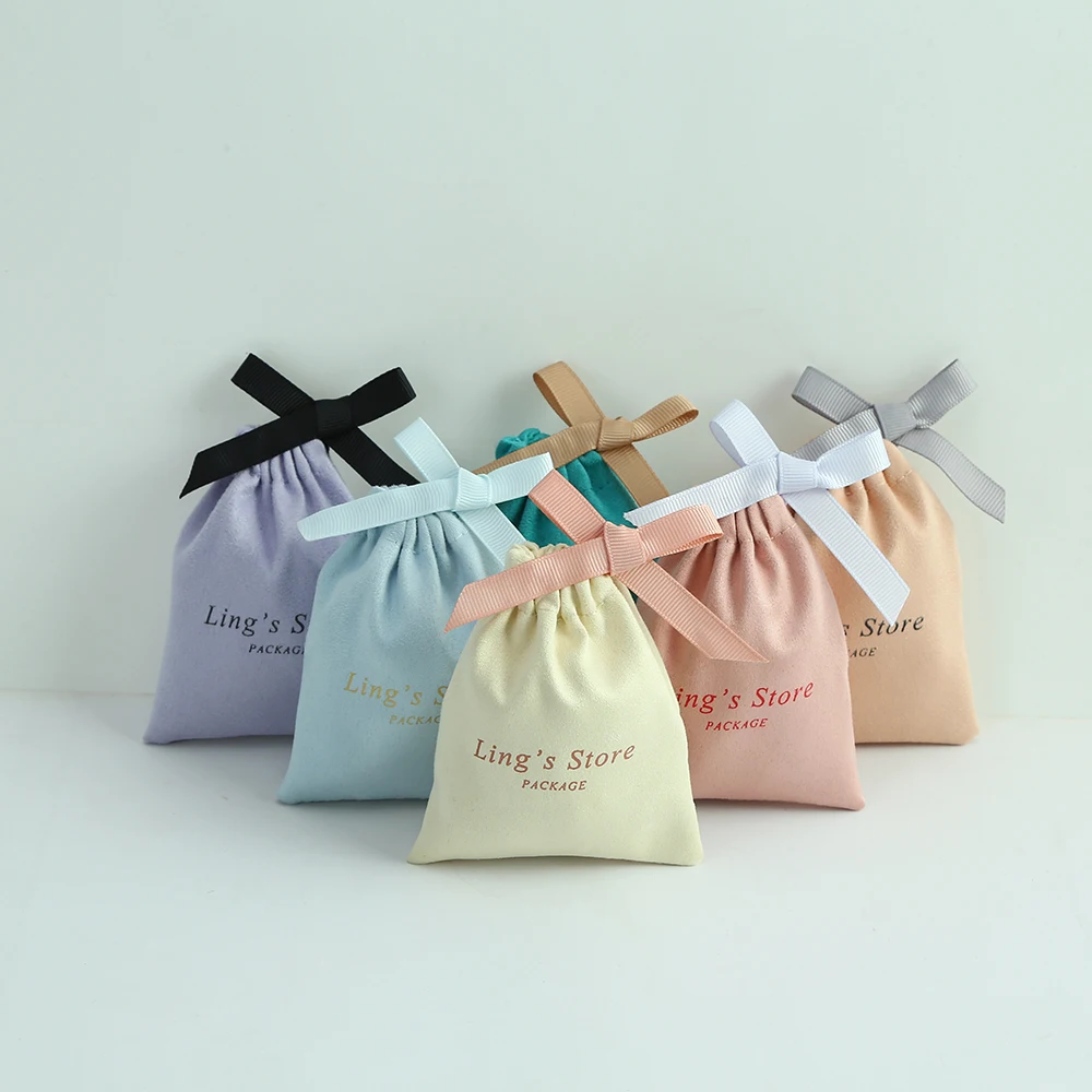 100Pcs Custom Logo Jewelry Flannel Bag With One Side Grosgrain Ribbon Earrings Perfume Cosmetic Baby Shower Gift Organizer Pouch
100Pcs Custom Logo Jewelry Flannel Bag With One Side Grosgrain Ribbon Earrings Perfume Cosmetic Baby Shower Gift Organizer Pouch