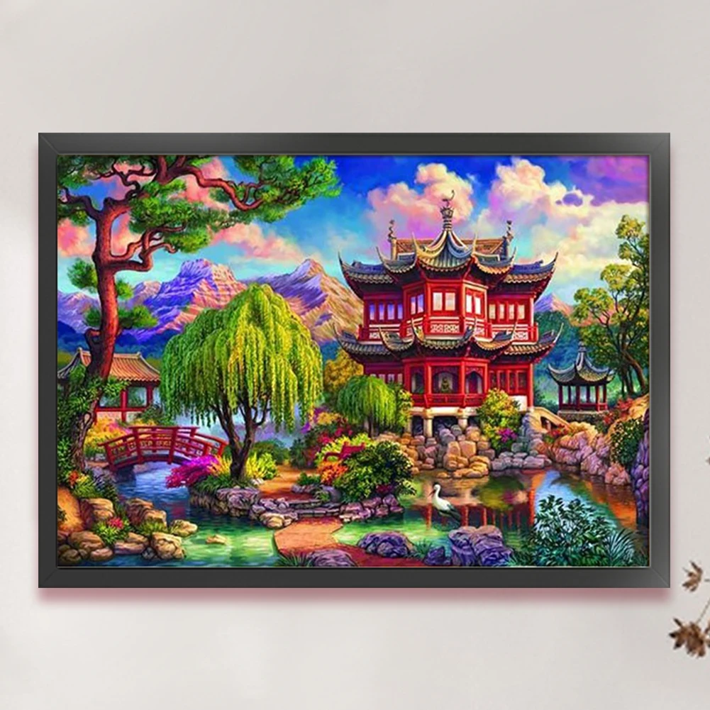 Full Embroidery cotton Thread 11CT Printed Landscape Cross Stitch Kit80x60cm
Full Embroidery cotton Thread 11CT Printed Landscape Cross Stitch Kit80x60cm
