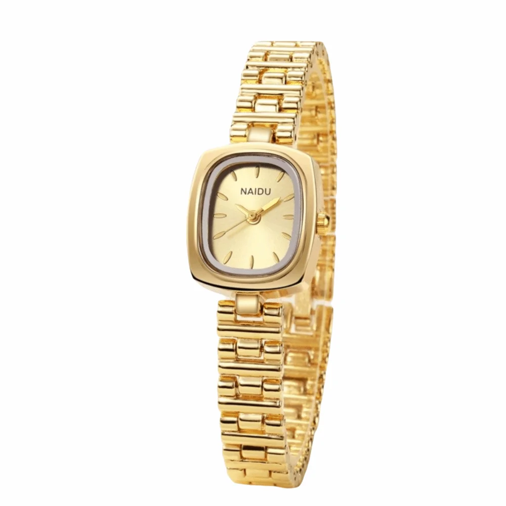 18K Gold PVD Ladies' Watch Wristwatch Bracelet Elegant Japan Movement Watch Polished Fashion Jewelry Quartz Watch Daily Wear
18K Gold PVD Ladies' Watch Wristwatch Bracelet Elegant Japan Movement Watch Polished Fashion Jewelry Quartz Watch Daily Wear