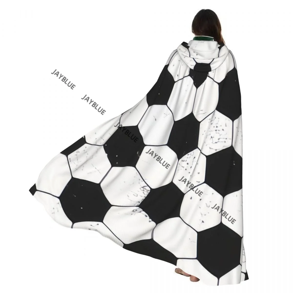 Унисекс взрослый плащ с футбольным мячом в стиле гранж с капюшоном, длинный костюм ведьмы, косплей
Унисекс взрослый плащ с футбольным мячом в стиле гранж с капюшоном, длинный костюм ведьмы, косплей