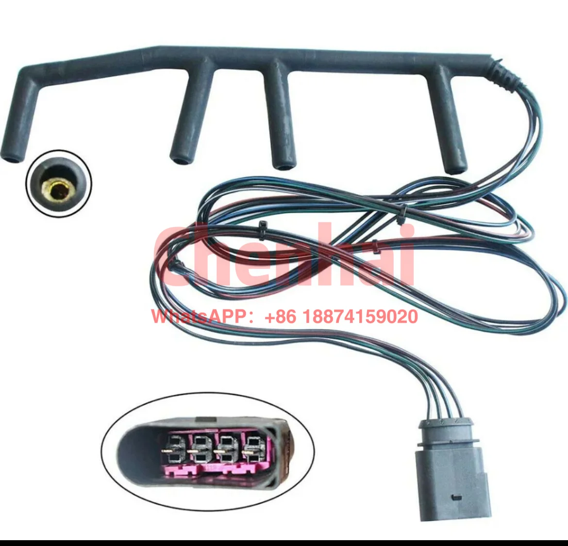 OE #038 971 220C 4-проводная светящаяся вилка жгут проводов для Mk4 VW Golf Jetta Beetle для Volkswagen
OE #038 971 220C 4-проводная светящаяся вилка жгут проводов для Mk4 VW Golf Jetta Beetle для Volkswagen