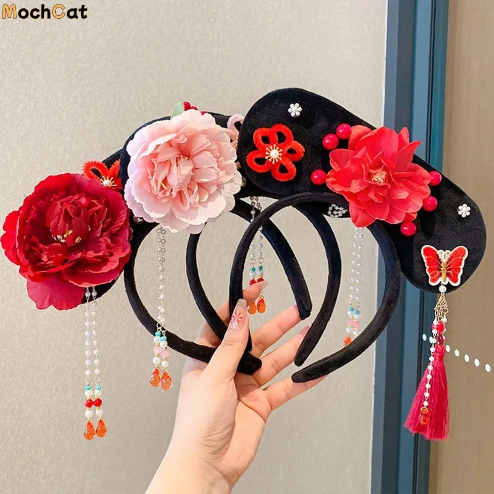 Flower Chinese Style Headwear Pearl Tassel Ancient Style Headband Hanfu Headdress Royal Court Headwear Hanfu Hair Clip Women
Flower Chinese Style Headwear Pearl Tassel Ancient Style Headband Hanfu Headdress Royal Court Headwear Hanfu Hair Clip Women