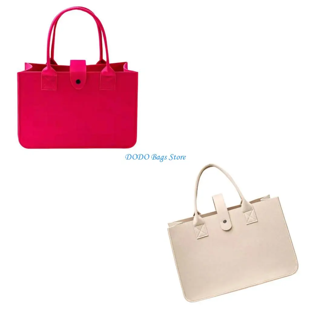 Compact Felt Shoulder Bag Practical Construction Felt Shopping Basket Foldable Toy Bag Easy Maintenance Daily Use
Compact Felt Shoulder Bag Practical Construction Felt Shopping Basket Foldable Toy Bag Easy Maintenance Daily Use