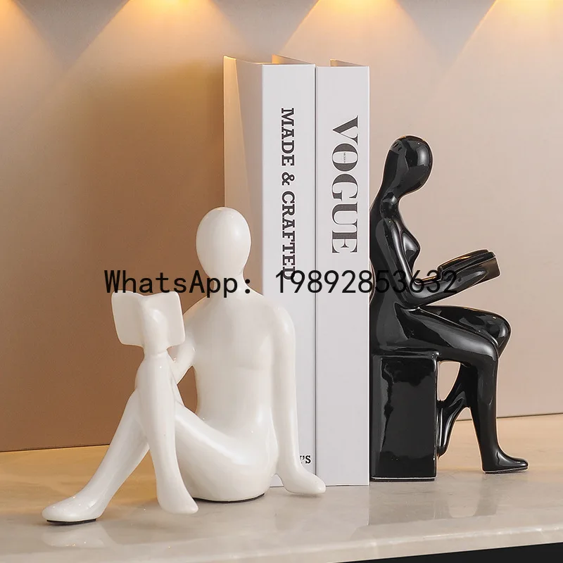 Luxury decorative figurines - high-end bookends for home, office, and study decoration
Luxury decorative figurines - high-end bookends for home, office, and study decoration