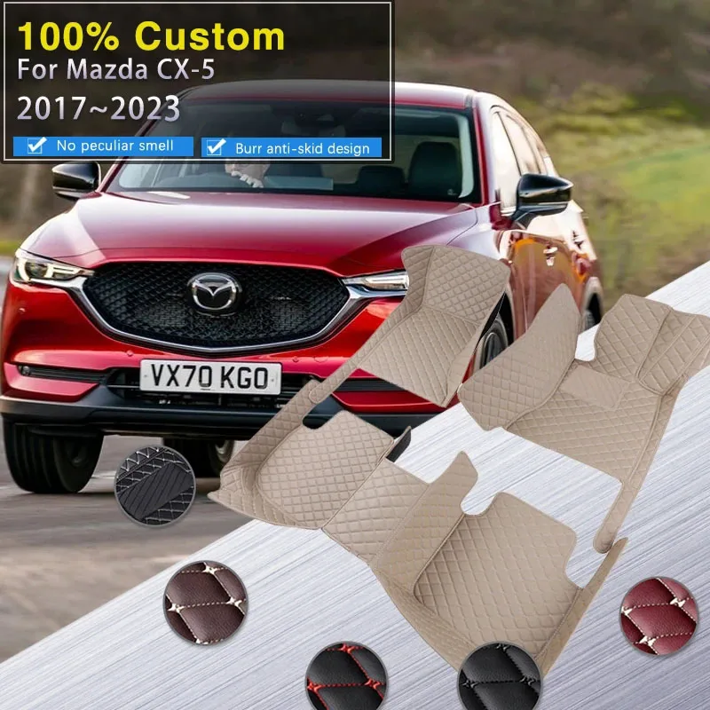 Car Floor Mats For Mazda CX-5 CX5 KF 2017~2024 Leather Luxury Mat Rugs Carpet Full Set Auto Interior Parts Car Accessories 2018
Car Floor Mats For Mazda CX-5 CX5 KF 2017~2024 Leather Luxury Mat Rugs Carpet Full Set Auto Interior Parts Car Accessories 2018