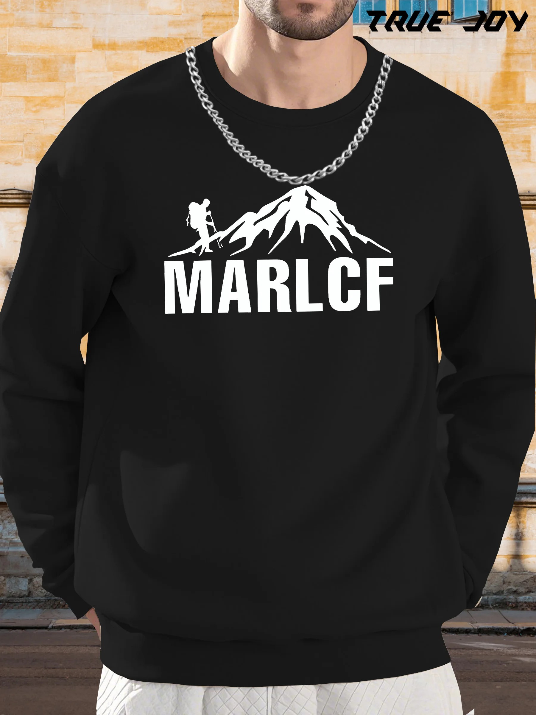 Мужская повседневная толстовка с круглым вырезом и принтом MARLCF Mountain & Climber, свободная посадка, с длинным рукавом, удобная для всех сезонов
Мужская повседневная толстовка с круглым вырезом и принтом MARLCF Mountain & Climber, свободная посадка, с длинным рукавом, удобная для всех сезонов