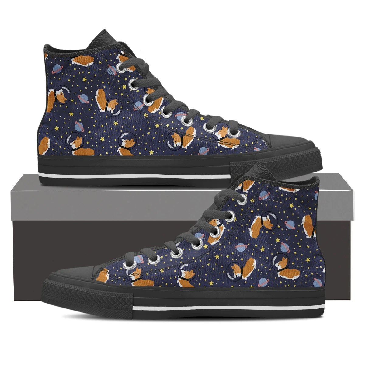 ELVISWORDS Space Dog Print Shoes Puppy Pattern Shoes Blue Lace Up Vulanized Shoes Summer Soft Breathable Shoes Casual Shoes
ELVISWORDS Space Dog Print Shoes Puppy Pattern Shoes Blue Lace Up Vulanized Shoes Summer Soft Breathable Shoes Casual Shoes