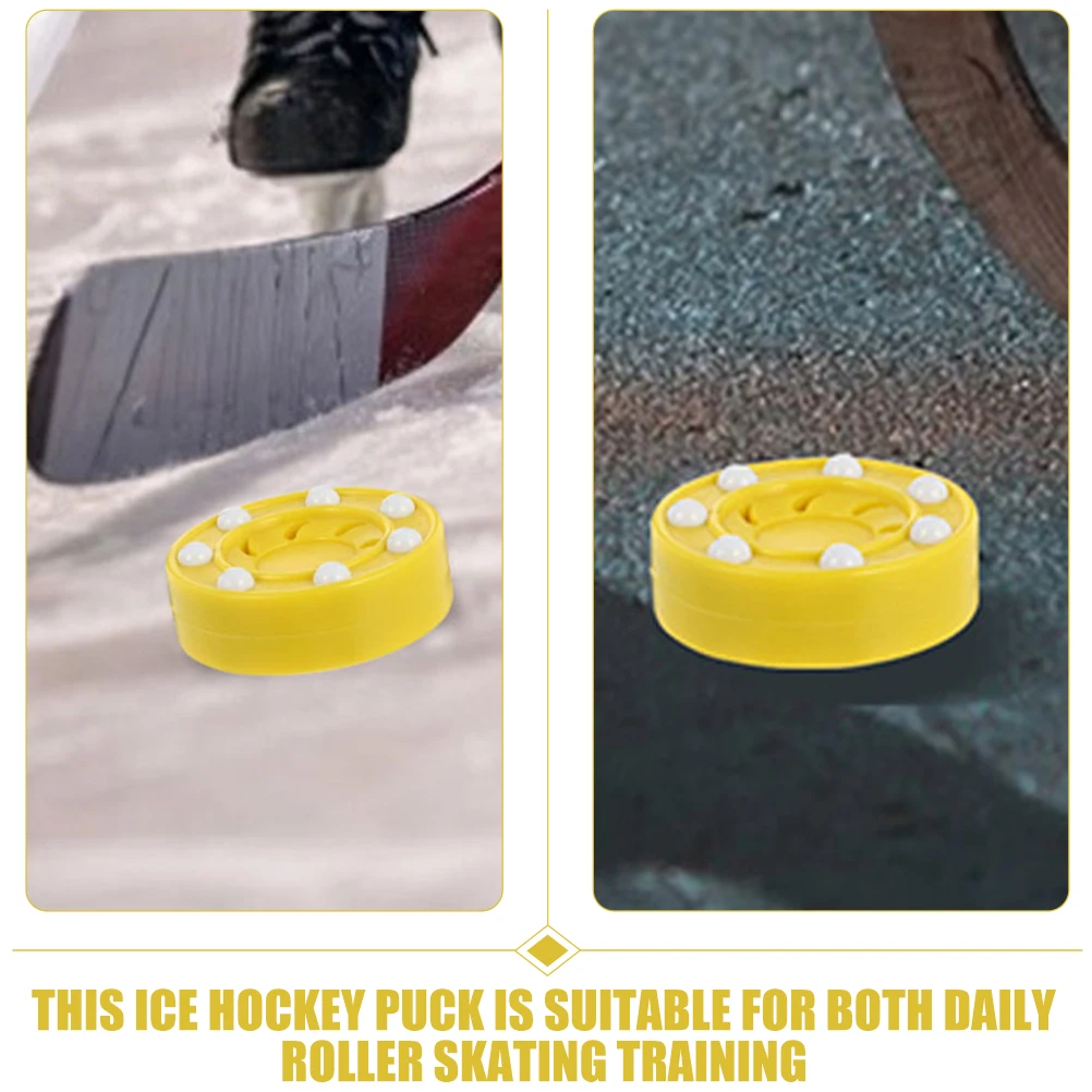 2pcs Ice Puck Reusable Roller Skating Yellow Plastic Low Friction Training Competition Sports Accessories for Adults Teens
2pcs Ice Puck Reusable Roller Skating Yellow Plastic Low Friction Training Competition Sports Accessories for Adults Teens