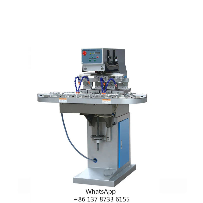 Competitive 4 Color Gloves Pneumatic Semi-automatic Pad Printing Machine With Conveyor For Gloves
Competitive 4 Color Gloves Pneumatic Semi-automatic Pad Printing Machine With Conveyor For Gloves