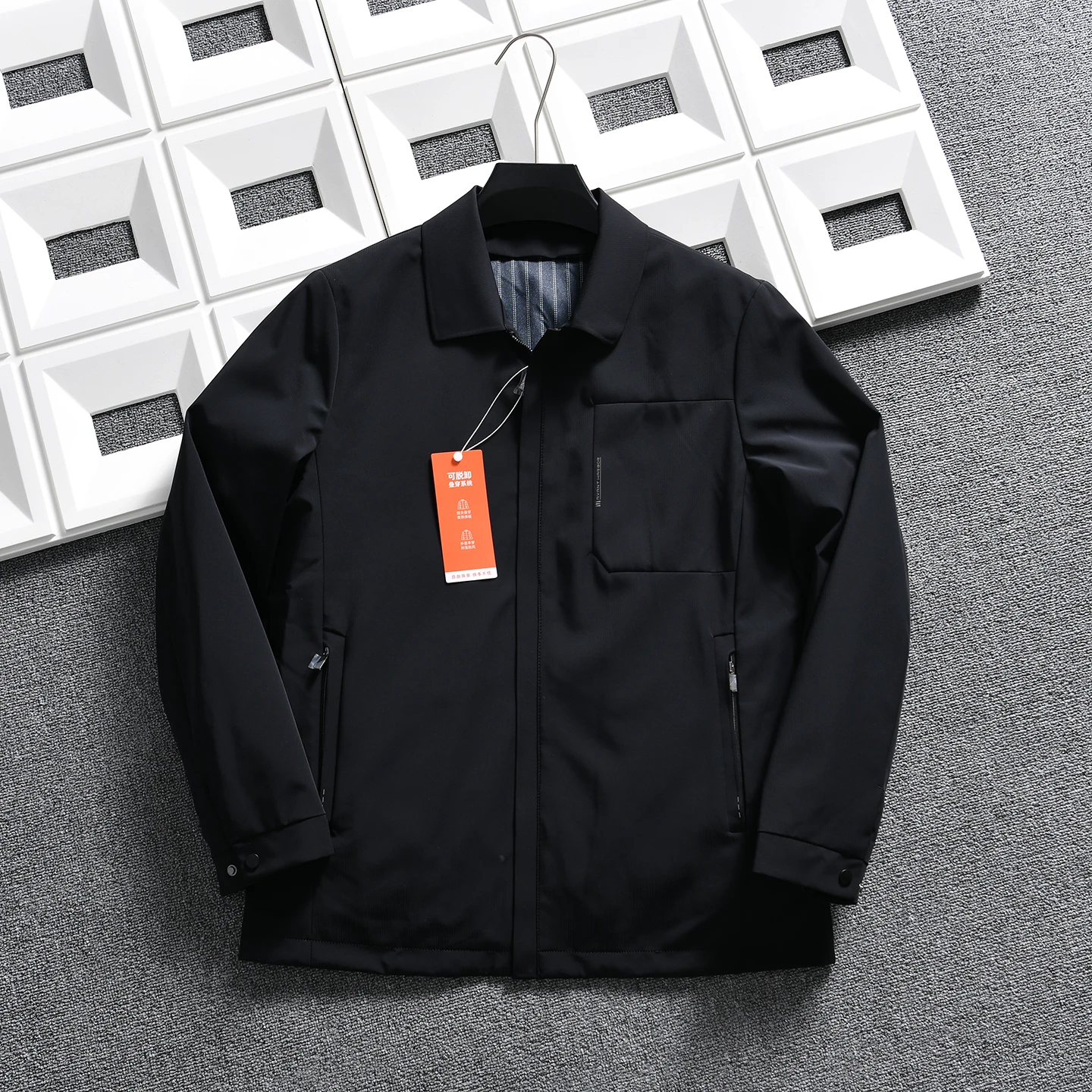 Business Casual Men's down Jacket Removable Inner 90 Duck down Winter Coat Nylon Fabric City Casual Style Zipper Closure
Business Casual Men's down Jacket Removable Inner 90 Duck down Winter Coat Nylon Fabric City Casual Style Zipper Closure