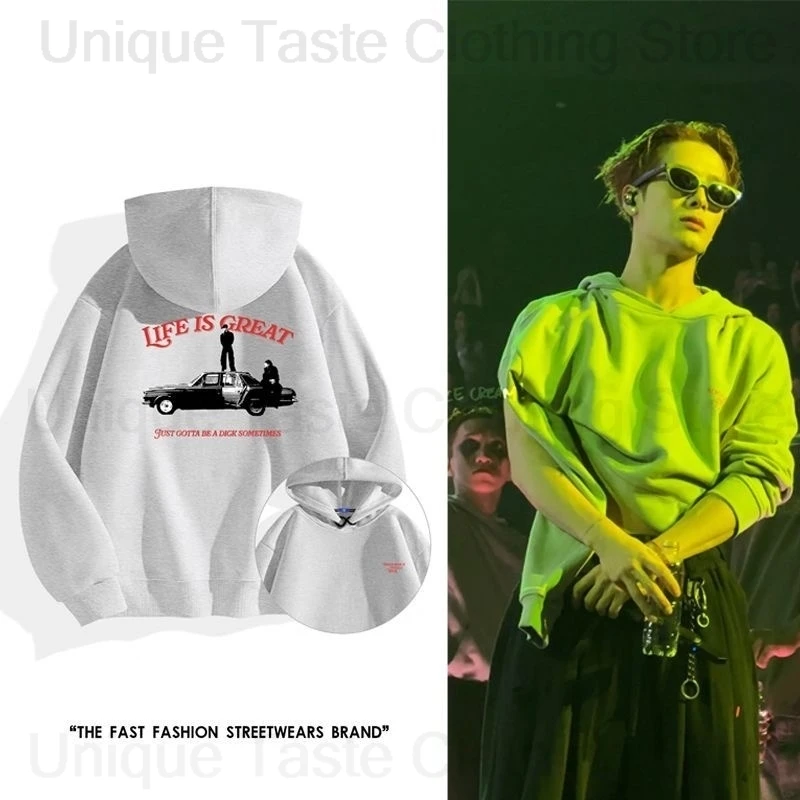 Jackson Wang Same Hoodies MAGICMAN 2 WORLD TOUR Fashion Letter Print Hoodie Women Men High Quality Autumn Warm Loose Sweatshirt
Jackson Wang Same Hoodies MAGICMAN 2 WORLD TOUR Fashion Letter Print Hoodie Women Men High Quality Autumn Warm Loose Sweatshirt