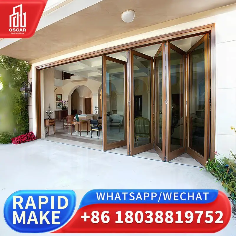 Настраиваемая заводская алюминиевая дверь-гармошка, экономящая пространство для коммерческих помещений в Европе, алюминиевая складная дверь
Настраиваемая заводская алюминиевая дверь-гармошка, экономящая пространство для коммерческих помещений в Европе, алюминиевая складная дверь