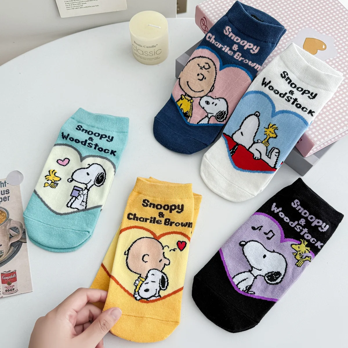 for Snoopy Short Socks Anime Cute Cotton Ankle Socks Breathable Non-slip Socks for Boy Girl Cartoon Colorful Boat Sock Xmas Gift
for Snoopy Short Socks Anime Cute Cotton Ankle Socks Breathable Non-slip Socks for Boy Girl Cartoon Colorful Boat Sock Xmas Gift