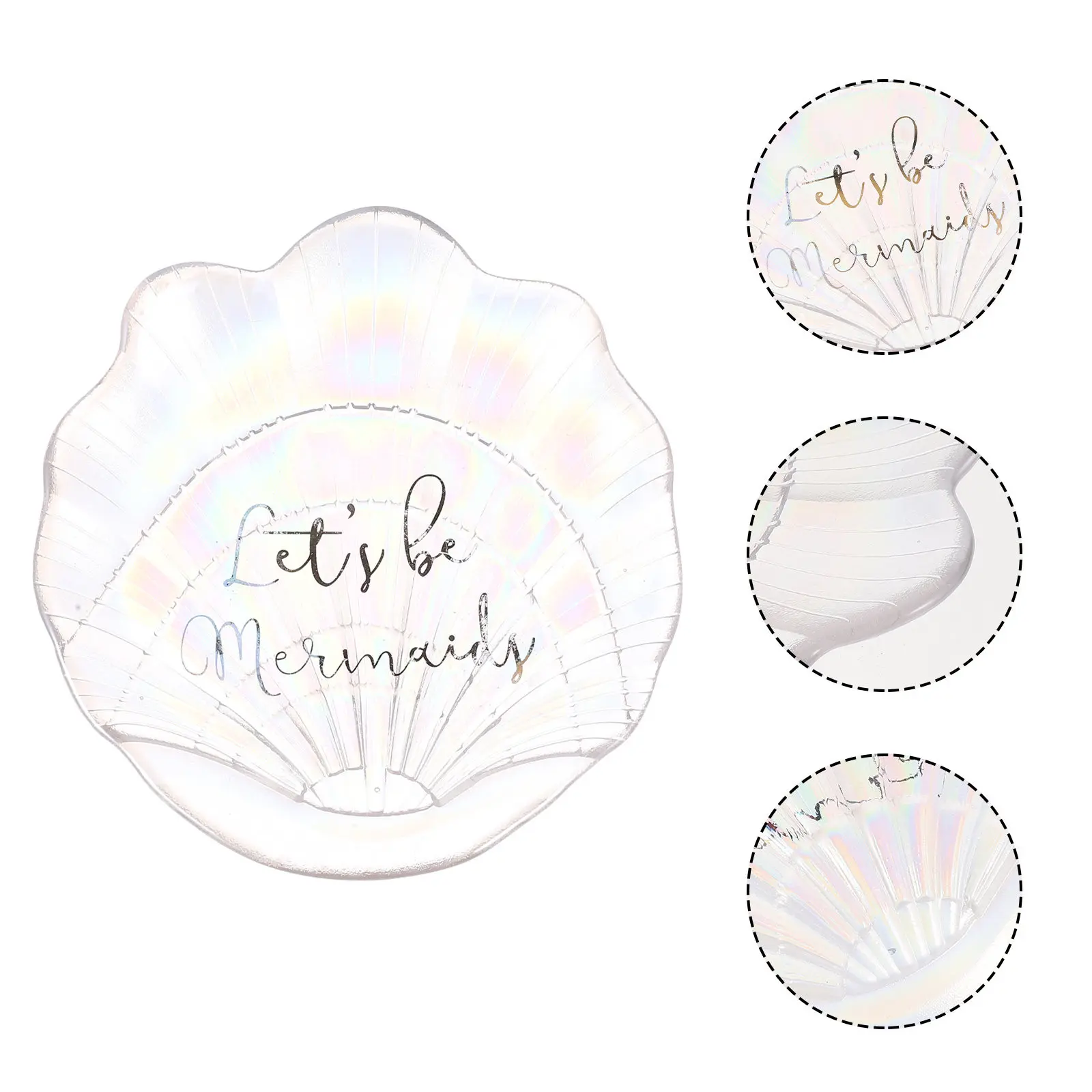 1Pcs Shell-Shaped Jewelry Storage Tray Glass Jewelry Dish Organizer for Earrings Rings Necklaces Perfumes Lipsticks Food Display
1Pcs Shell-Shaped Jewelry Storage Tray Glass Jewelry Dish Organizer for Earrings Rings Necklaces Perfumes Lipsticks Food Display