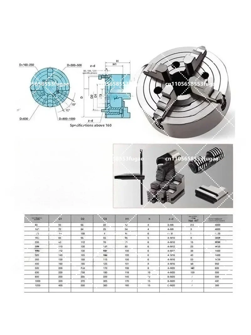 K72-250 4 Jaw Chuck 250MM Manual Lathe Excellent Quality 4-Jaw Independent Chuck for Precision Machining
K72-250 4 Jaw Chuck 250MM Manual Lathe Excellent Quality 4-Jaw Independent Chuck for Precision Machining
