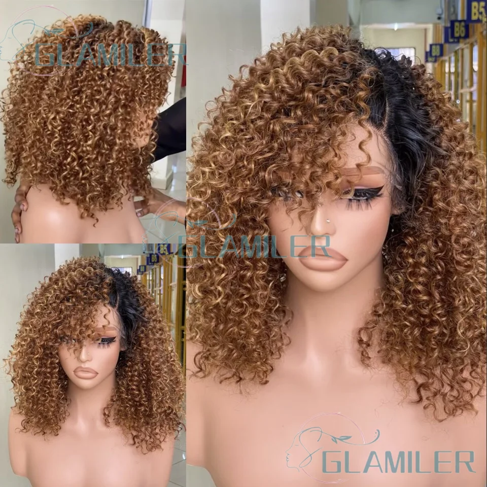 Ombre Blonde Kinky Curly Human Hair Glueless 5x5 Silk Top Closure Wigs With Bleached Knots Baby Hair 13x6/360 Lace Front Wigs
Ombre Blonde Kinky Curly Human Hair Glueless 5x5 Silk Top Closure Wigs With Bleached Knots Baby Hair 13x6/360 Lace Front Wigs