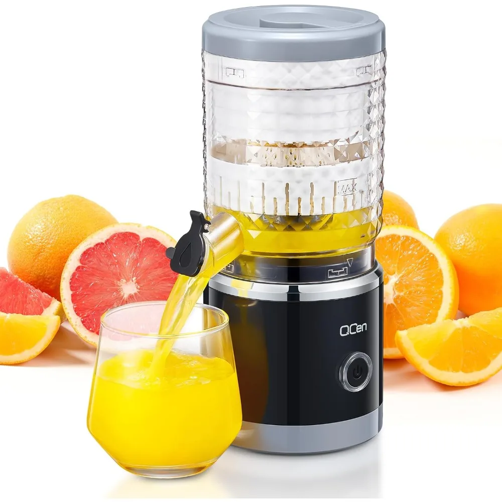 Citrus Juicer Machine, Automatic Orange Juicer Squeezer, High Juice Yield, Ease to Use Clean,Electric Fruits with Cleaning Brush
Citrus Juicer Machine, Automatic Orange Juicer Squeezer, High Juice Yield, Ease to Use Clean,Electric Fruits with Cleaning Brush