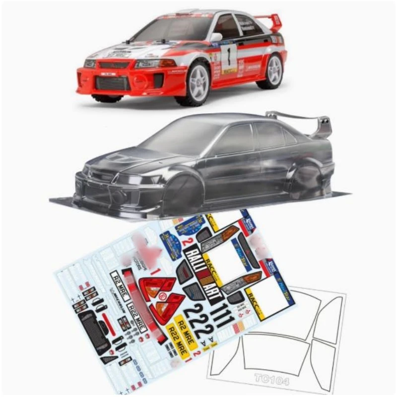 Масштаб 1:10, электрический туристический корпус, 190 мм Lancer Evolution V, прозрачный неокрашенный поликарбонатный корпус RC Drift Car, дорожное шасси
Масштаб 1:10, электрический туристический корпус, 190 мм Lancer Evolution V, прозрачный неокрашенный поликарбонатный корпус RC Drift Car, дорожное шасси