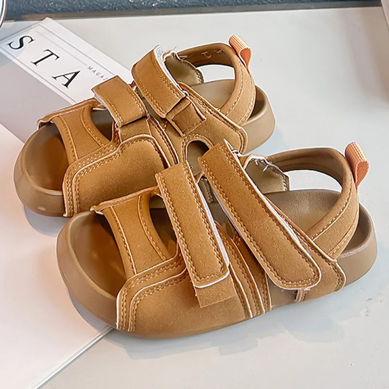 Summer Anti-Slip Soft Bottom Baby Sandals Toddler Boys Girls Beach Shoes Comfortable Breathable Slip-On Clogs for Kids
Summer Anti-Slip Soft Bottom Baby Sandals Toddler Boys Girls Beach Shoes Comfortable Breathable Slip-On Clogs for Kids