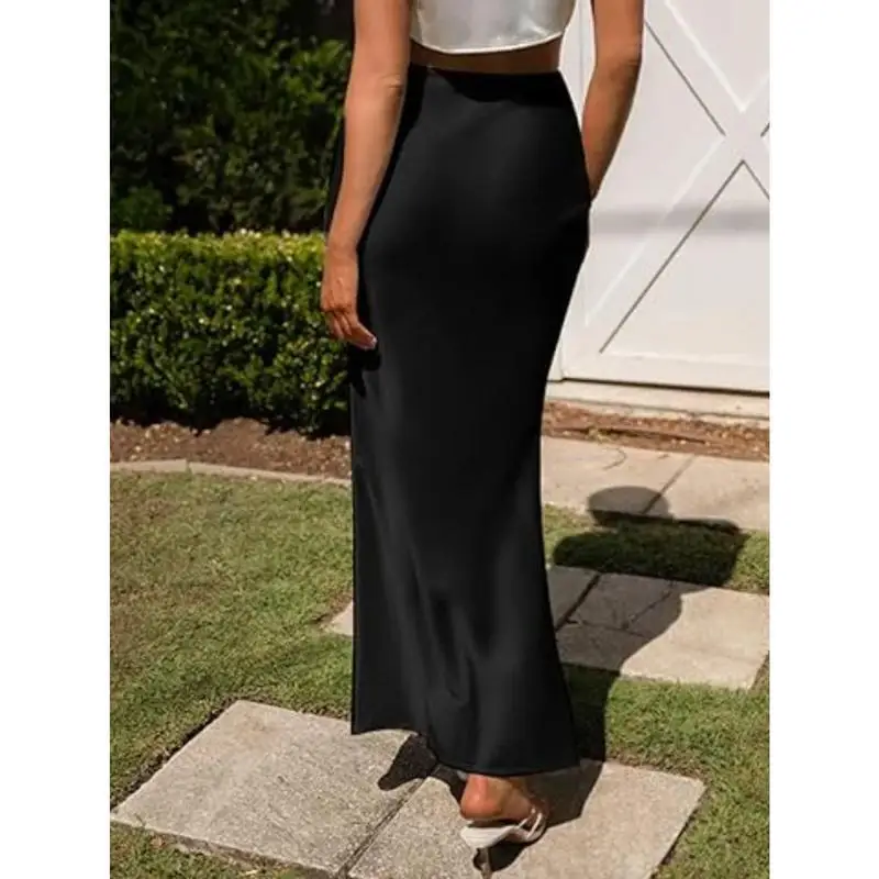 Elegant Satin Midi Skirt Women's Fashion Half-length Skirts Cross-Border Neutral Other Fabric Other Process Spring 2026
Elegant Satin Midi Skirt Women's Fashion Half-length Skirts Cross-Border Neutral Other Fabric Other Process Spring 2026