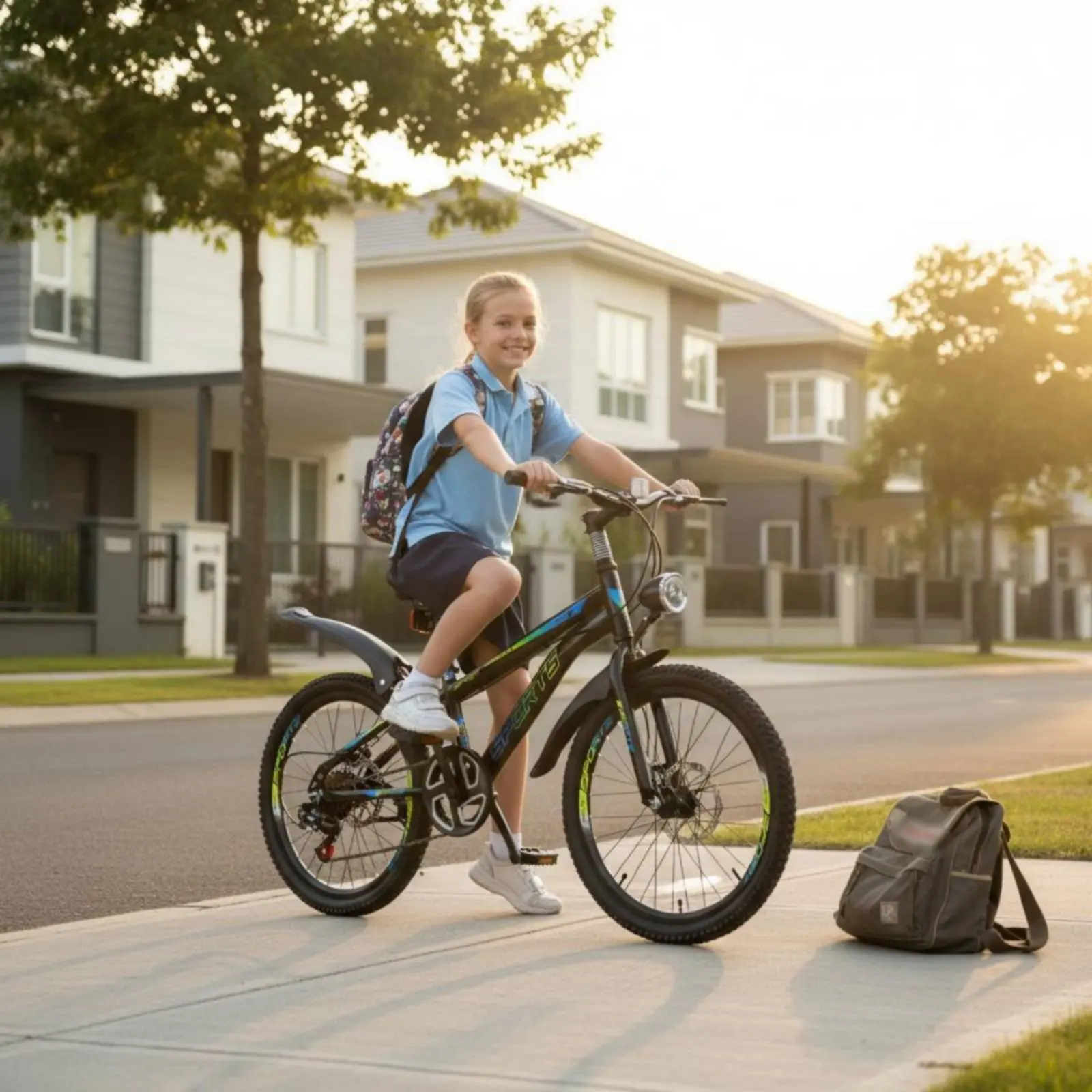 20 Inch Kids Mountain Bike Twin Braking System Kids Mountain Bike Children's Cycle High Carbon Steel Frame Children's Cycle
20 Inch Kids Mountain Bike Twin Braking System Kids Mountain Bike Children's Cycle High Carbon Steel Frame Children's Cycle