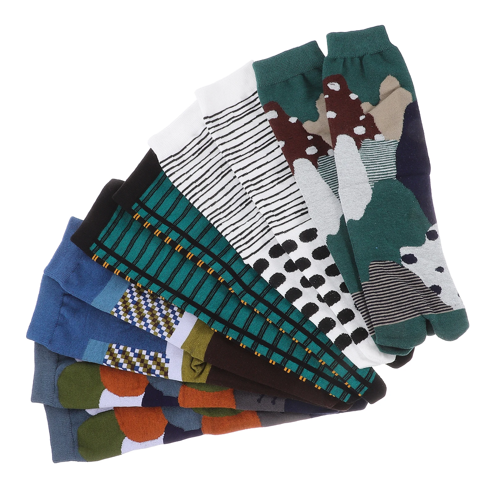 5 Pairs 35-44 Size Split Toe Socks Mid Calf Cotton Breathable Elastic Durable Fashion Japanese Style Socks Women Men
5 Pairs 35-44 Size Split Toe Socks Mid Calf Cotton Breathable Elastic Durable Fashion Japanese Style Socks Women Men
