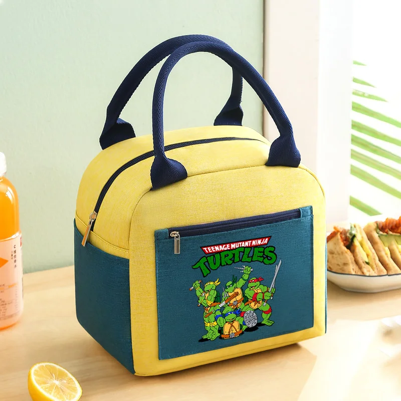 Teenage Mutant Ninja Turtles Picnic Bento Pack Leo Raph Portable Lunch Bag Cartoon Movie Student Food Meal Handbag Gifts
Teenage Mutant Ninja Turtles Picnic Bento Pack Leo Raph Portable Lunch Bag Cartoon Movie Student Food Meal Handbag Gifts