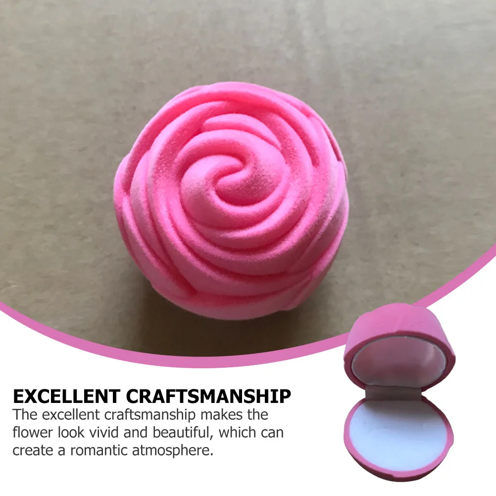 Rose Shape Ring Box Red Petals Dress Rings Gift Boxes Storage Case Creative Jewelry Proposal Wedding Anniversary Valentine Day
Rose Shape Ring Box Red Petals Dress Rings Gift Boxes Storage Case Creative Jewelry Proposal Wedding Anniversary Valentine Day
