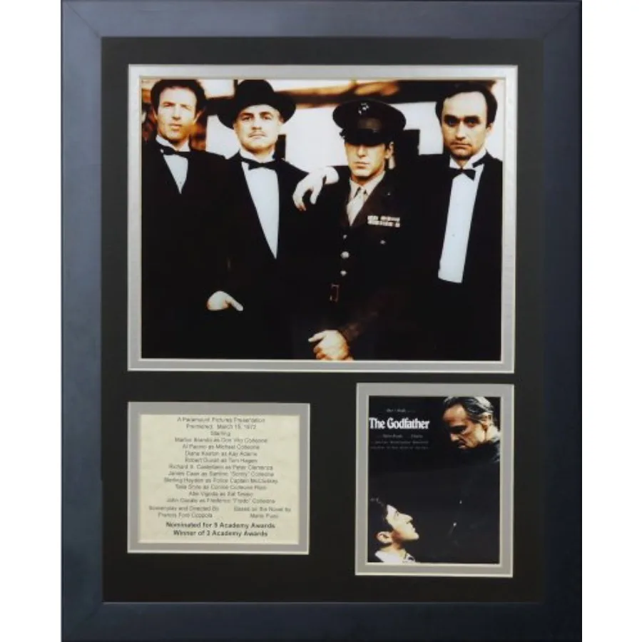 The Godfather Collectible Framed Photo Collage Wall Art Decor 11 x 14-Inch 16086U
The Godfather Collectible Framed Photo Collage Wall Art Decor 11 x 14-Inch 16086U