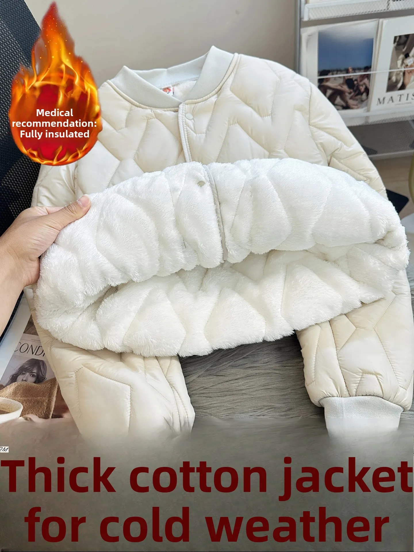 Thiened Fce Lined Cotton Jaet Women's Winter Coat Inner Vest Du Warm Healtare Recommended Heavy Du down Jaet
Thiened Fce Lined Cotton Jaet Women's Winter Coat Inner Vest Du Warm Healtare Recommended Heavy Du down Jaet