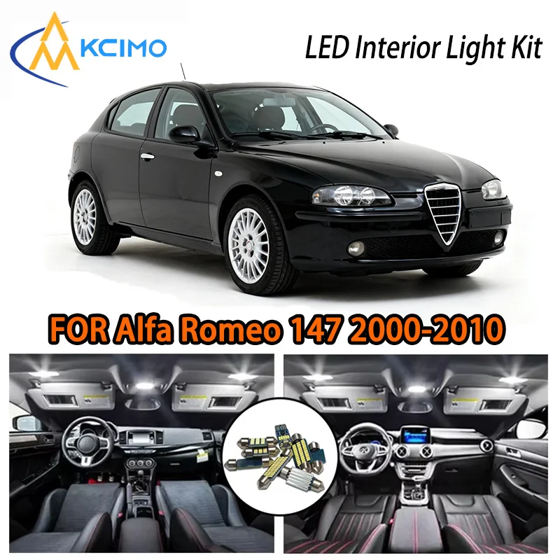 KCIMO For Alfa Romeo 147 2000-2010 Premium LED Interior Kit - 2 Colors , Quick Installation, Long-Lasting
KCIMO For Alfa Romeo 147 2000-2010 Premium LED Interior Kit - 2 Colors , Quick Installation, Long-Lasting