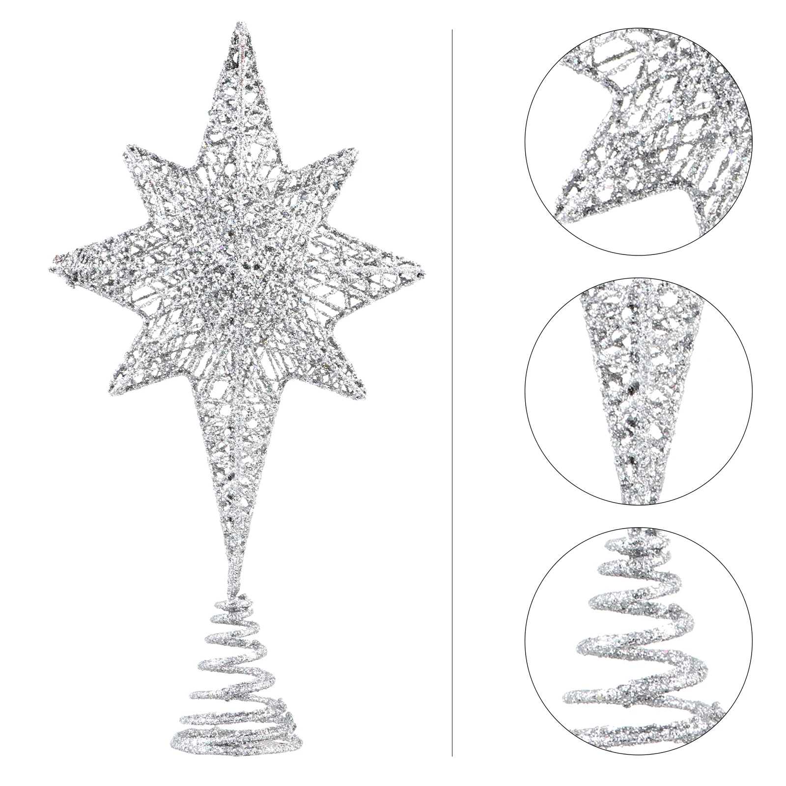 Tree Top Star Christmas Glitter Decoration Outdoor Topper Holiday Toppers Small Vintage Rustic
Tree Top Star Christmas Glitter Decoration Outdoor Topper Holiday Toppers Small Vintage Rustic