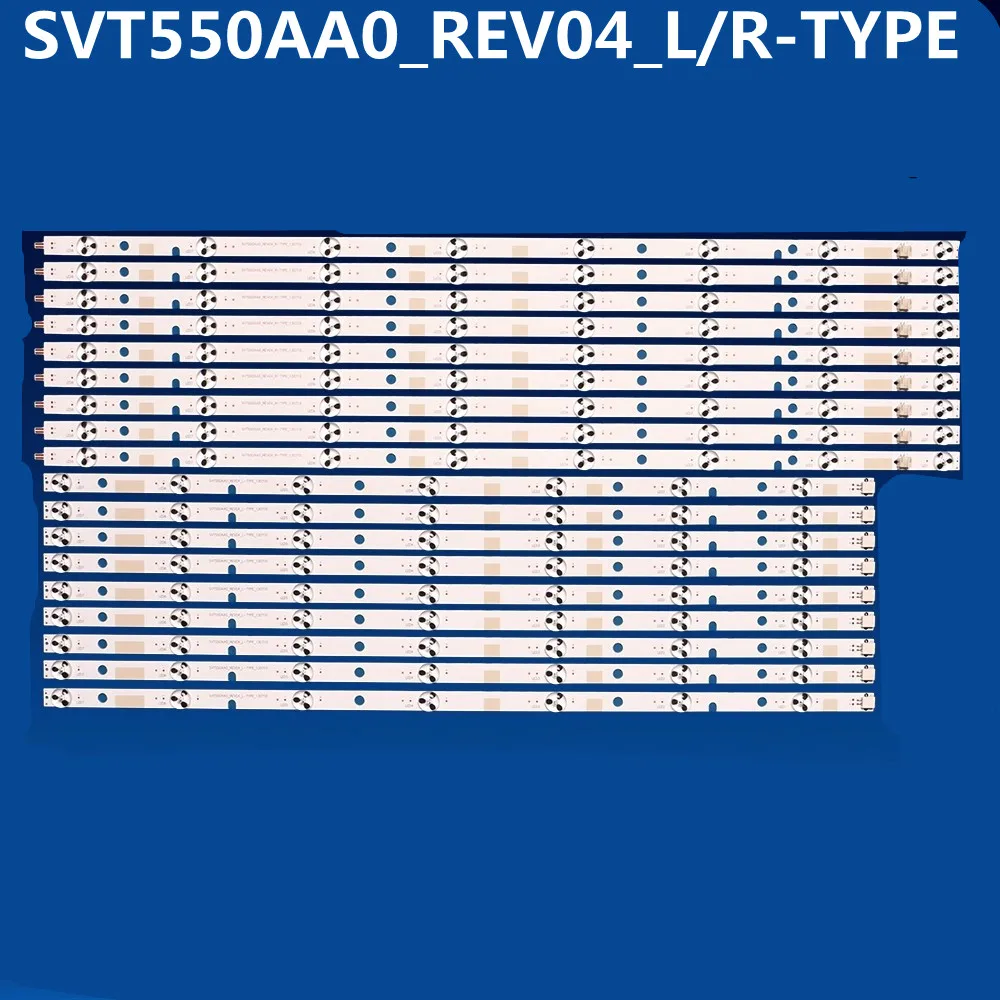 18PCS LED Backlight Strip For 55L7453DB 55L7453D 55L7453RB 55L2400VM 55L5400VM SVT550AA0_REV04_L/R-TYPE BZ556503 LC550DUK(SG)
18PCS LED Backlight Strip For 55L7453DB 55L7453D 55L7453RB 55L2400VM 55L5400VM SVT550AA0_REV04_L/R-TYPE BZ556503 LC550DUK(SG)