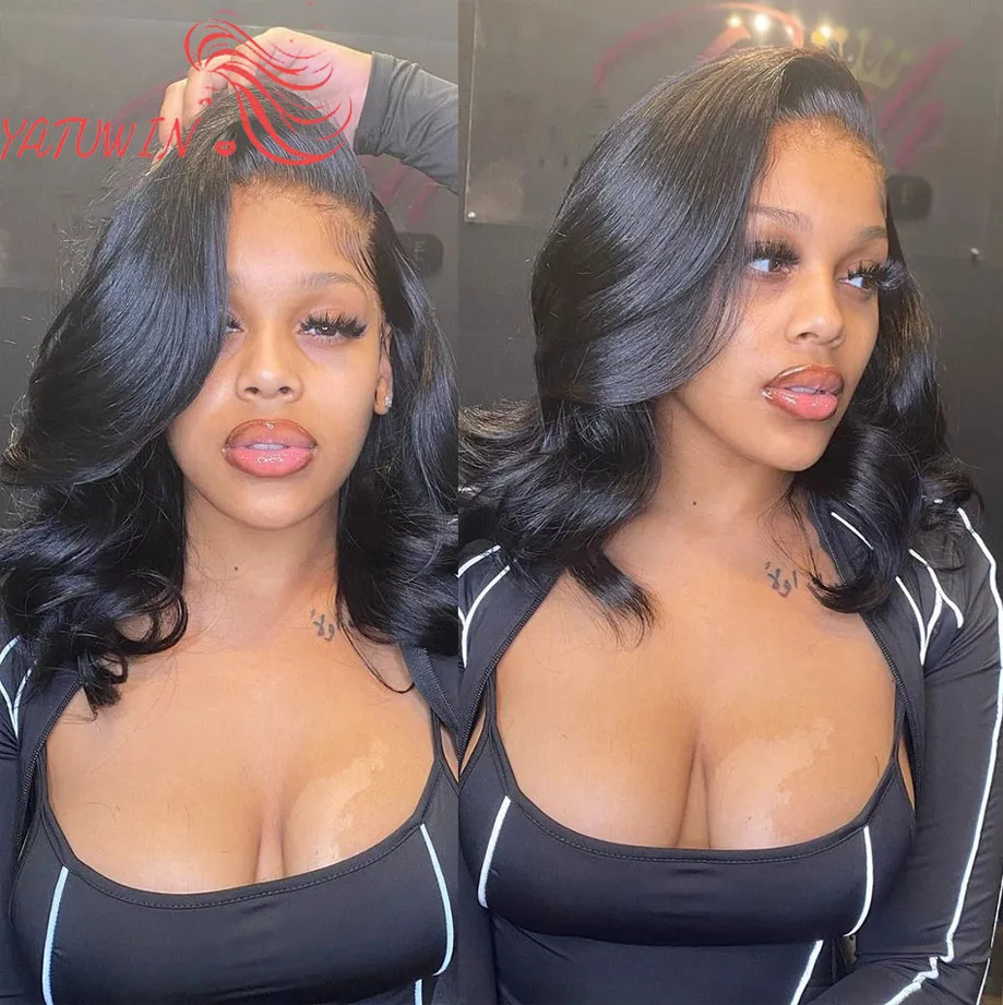 YATUWIN HD Transparent Lace Front Human Hair Wigs For Women Brazilian Human hair Wigs Body Wave 13x4 Lace Frontal Wigs
YATUWIN HD Transparent Lace Front Human Hair Wigs For Women Brazilian Human hair Wigs Body Wave 13x4 Lace Frontal Wigs