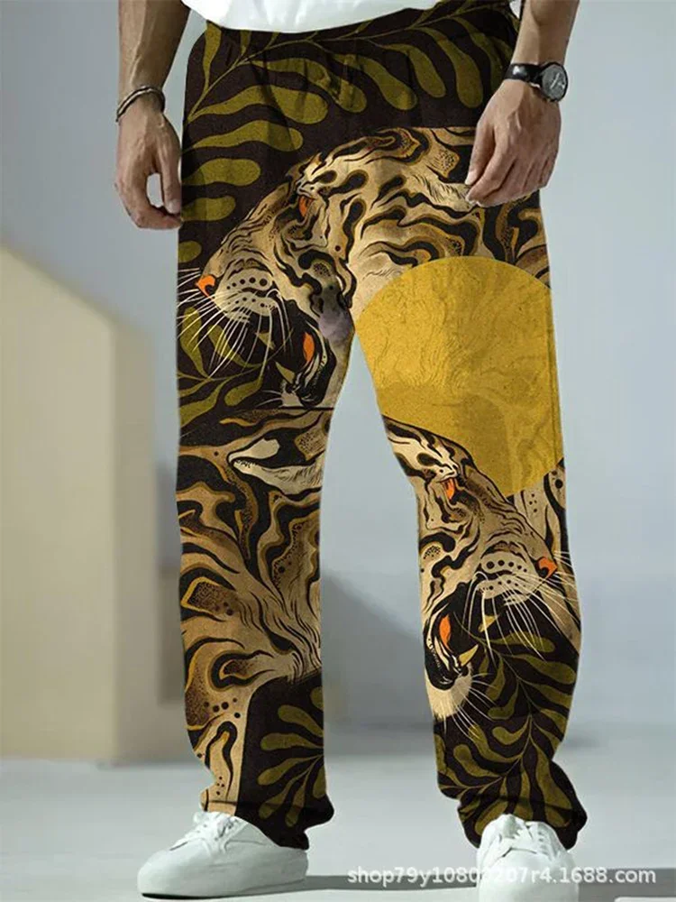 Cross border e-commerce exclusively for men's printed street trendy oversized casual pants, wide leg pants, sports pants
Cross border e-commerce exclusively for men's printed street trendy oversized casual pants, wide leg pants, sports pants