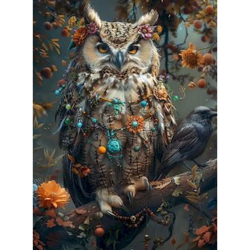 SDOYUNO Diy Diamond Mosaic Owil Animal Cross Stitch Kits Painting Cross Stitch Kits Embroidery Home Decoration
SDOYUNO Diy Diamond Mosaic Owil Animal Cross Stitch Kits Painting Cross Stitch Kits Embroidery Home Decoration