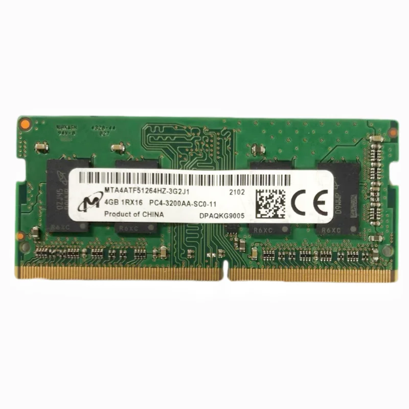 Micron RAMS DDR4 4GB 3200MHz Laptop memory ddr4 4GB 1RX16 PC4-3200AA-SCO-11 SODIMM 1.2V 260 PIN Notebook memoria
Micron RAMS DDR4 4GB 3200MHz Laptop memory ddr4 4GB 1RX16 PC4-3200AA-SCO-11 SODIMM 1.2V 260 PIN Notebook memoria
