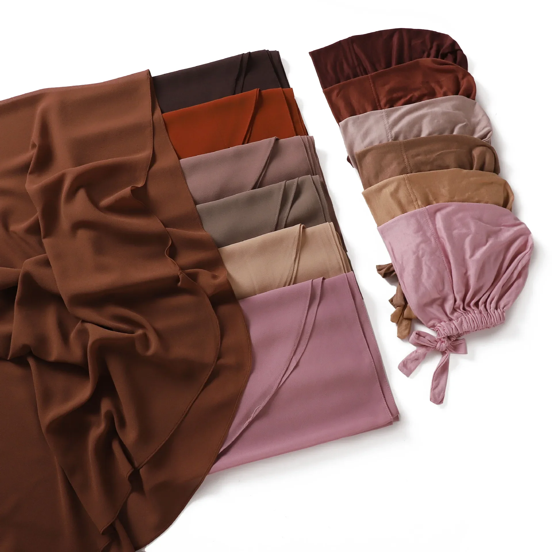 2pcs Muslim Women Hijab Chiffon Scarf Jersey Inner Cap Set Shawls Wrap Turban Bonnet Underscarf Headscarf Bandanas Headband Hat
2pcs Muslim Women Hijab Chiffon Scarf Jersey Inner Cap Set Shawls Wrap Turban Bonnet Underscarf Headscarf Bandanas Headband Hat