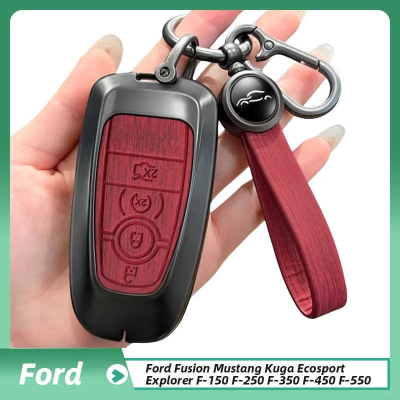 4Buttons Metal Leather Shell Fob Holder For Ford Fusion Edge Mustang Explorer F150 F250 F350 F450 Car Key Case Protector Cover
4Buttons Metal Leather Shell Fob Holder For Ford Fusion Edge Mustang Explorer F150 F250 F350 F450 Car Key Case Protector Cover