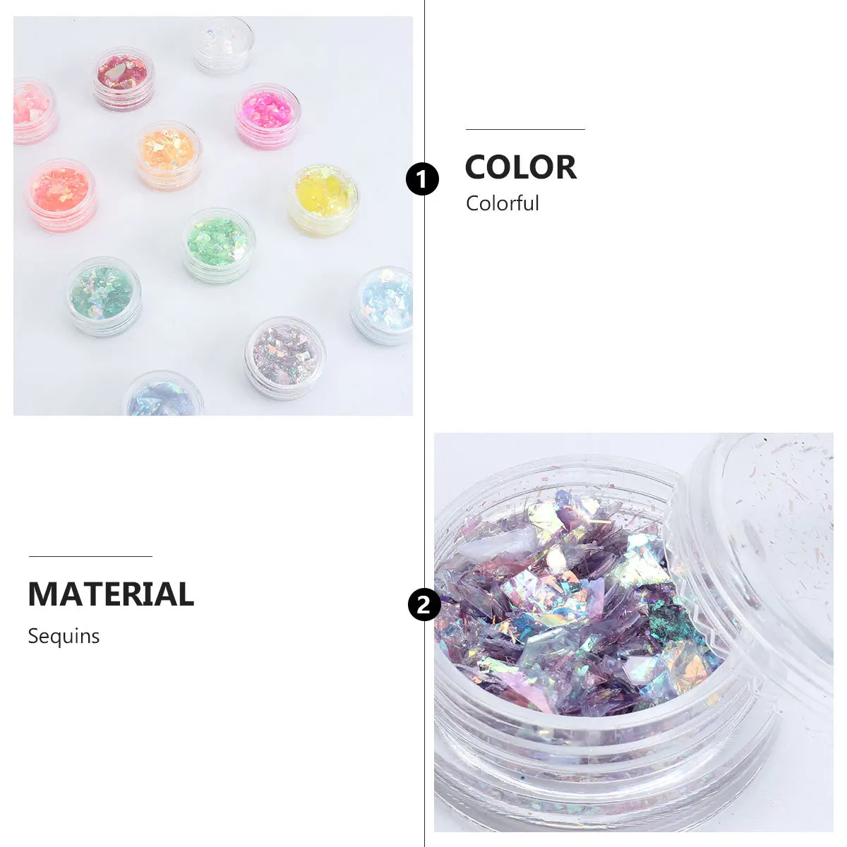 12 Boxes Colorful Shell Nail Art Fragments DIY Manicure Decor for Natural Artificial Nails Party Holiday Events Nail Art Sticker
12 Boxes Colorful Shell Nail Art Fragments DIY Manicure Decor for Natural Artificial Nails Party Holiday Events Nail Art Sticker